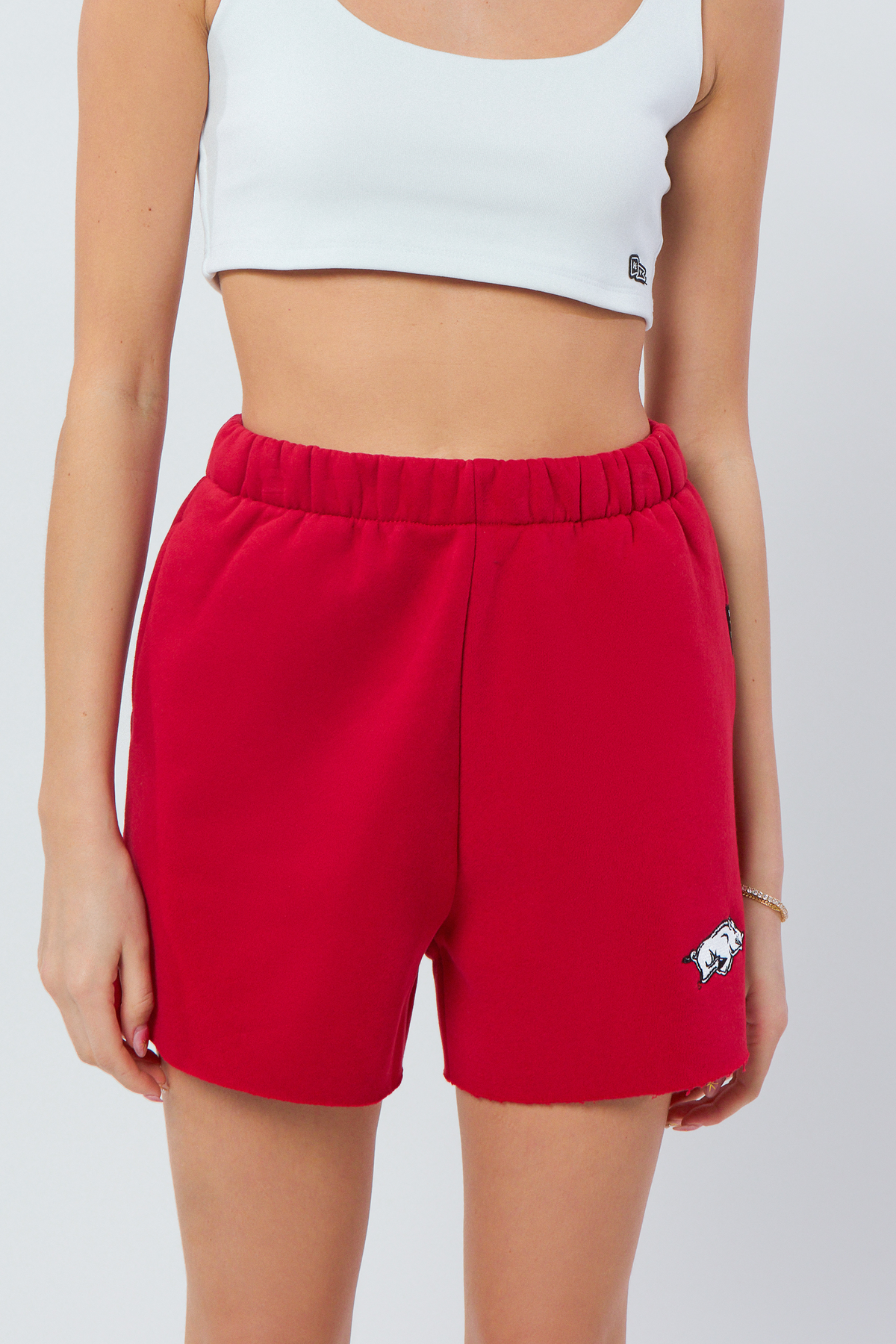 University of Arkansas Cut Off Sweatshorts