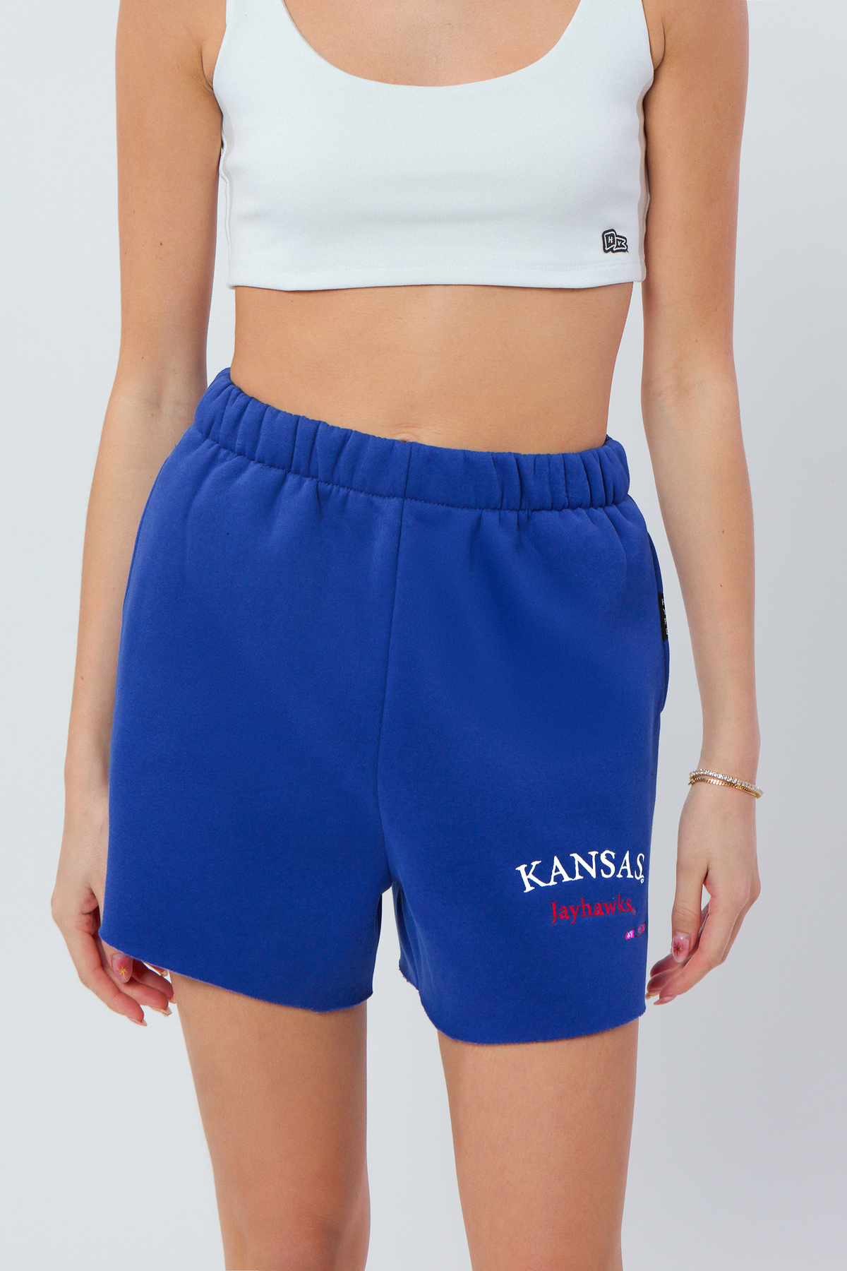 University of Kansas Cut Off Sweatshorts