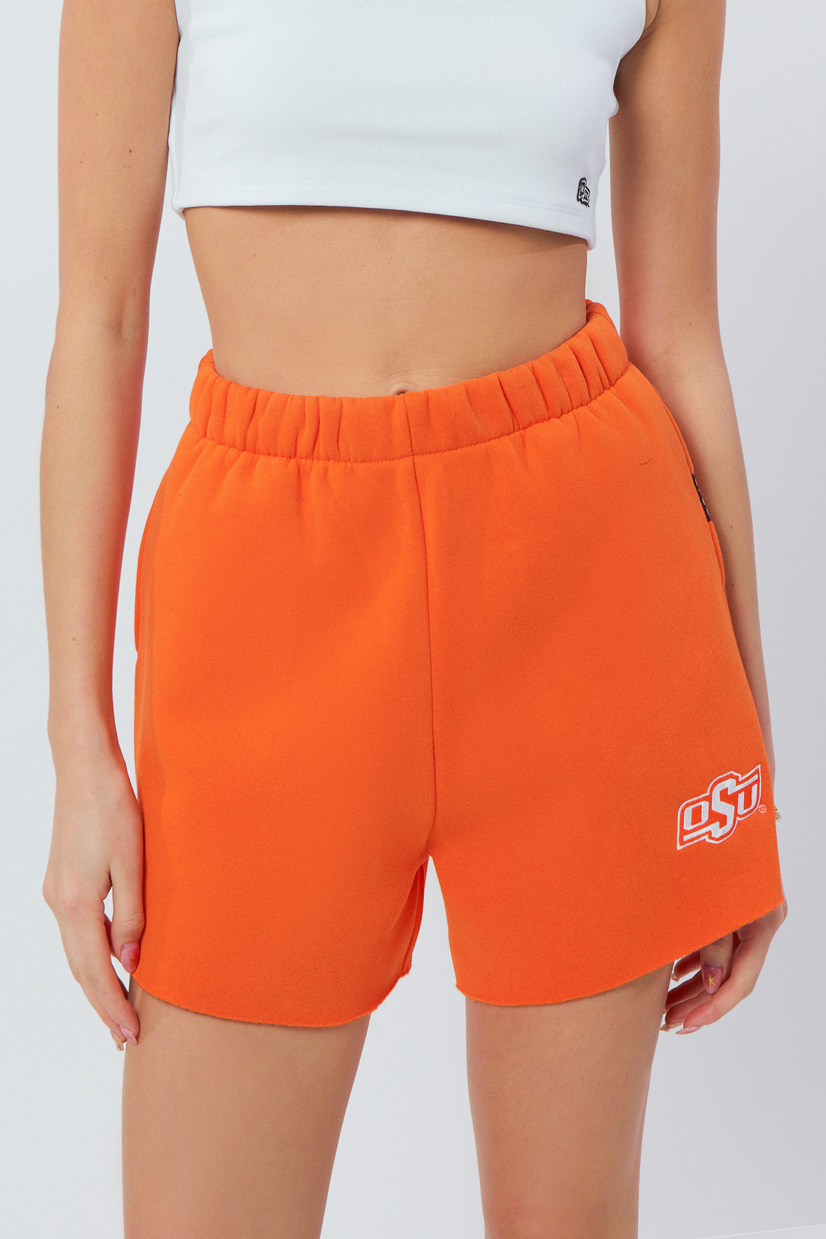 Oklahoma State University Cut Off Sweatshorts