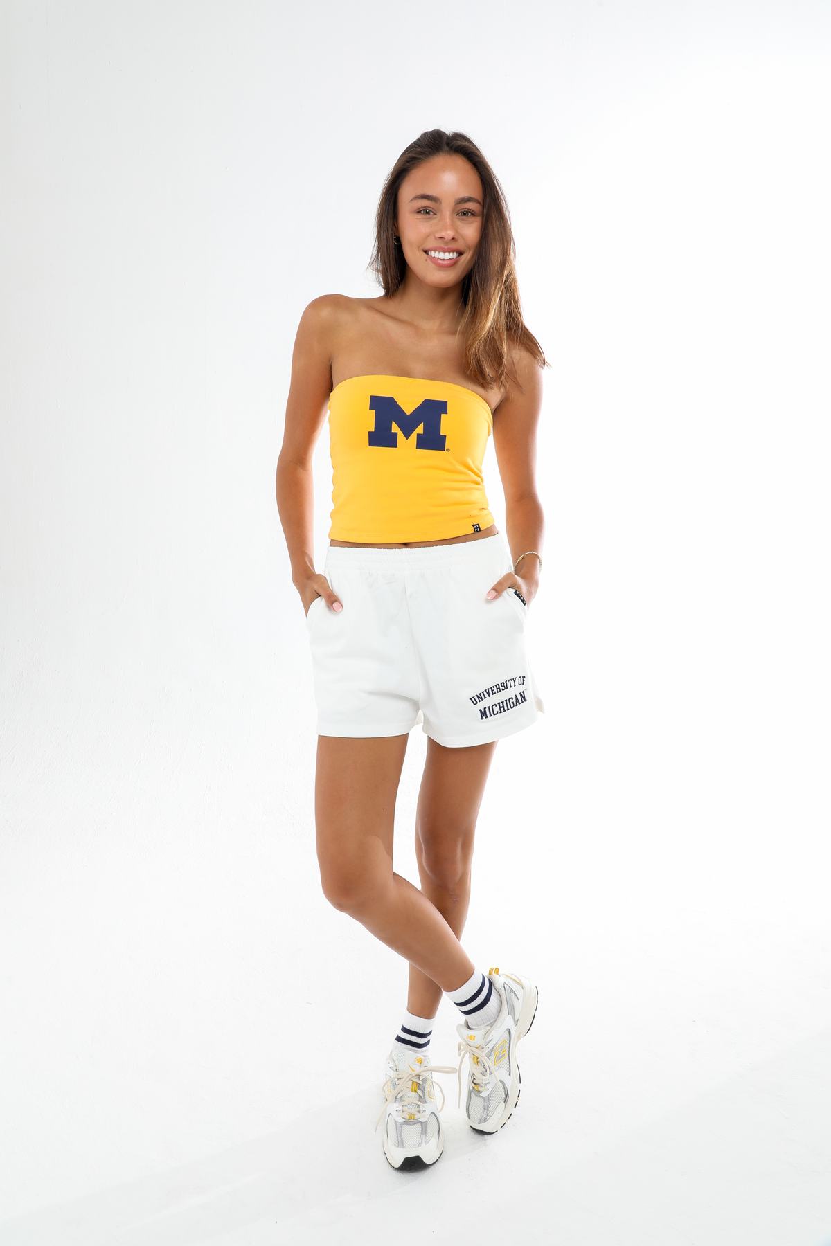 University of Michigan Track Shorts