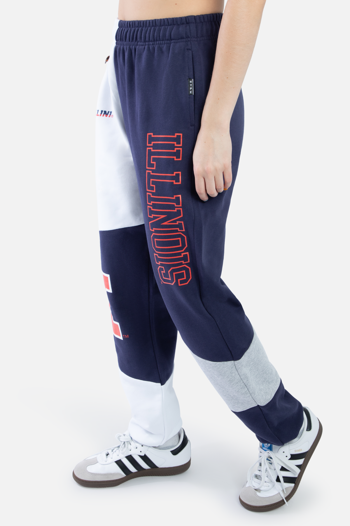 University of Illinois Patched Pants