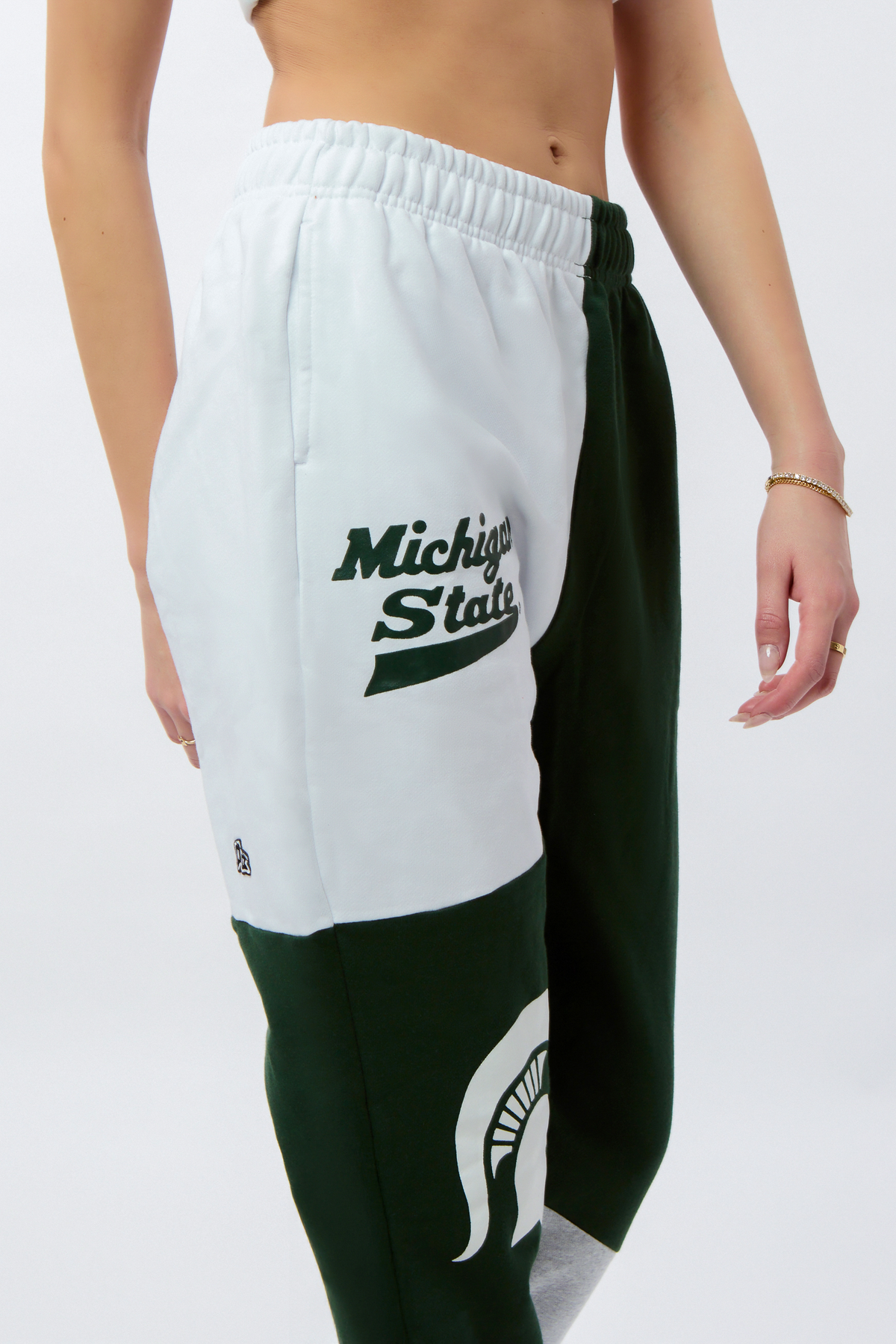 Michigan State Patched Pants