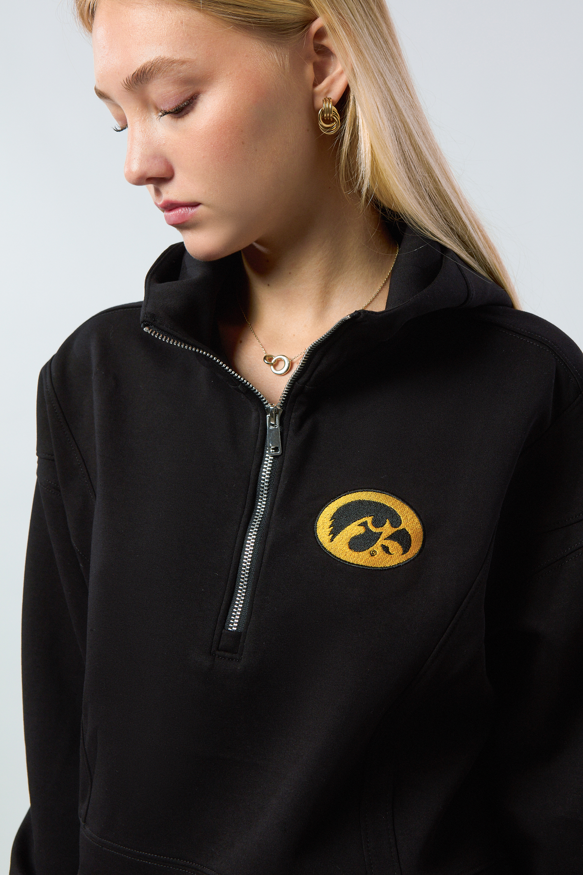 University of Iowa Butter Sport Half-Zip