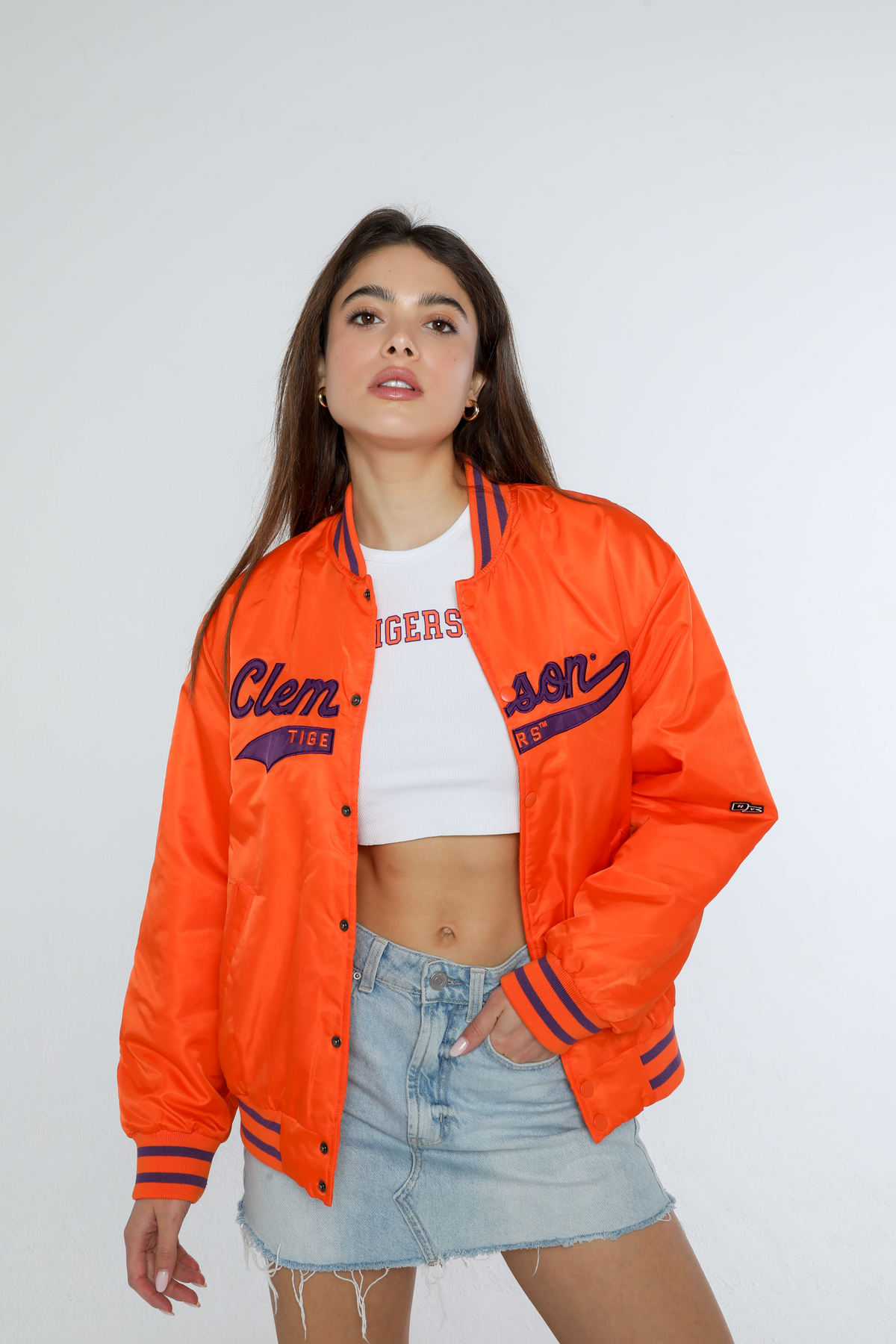 Clemson University A-Game Varsity Jacket