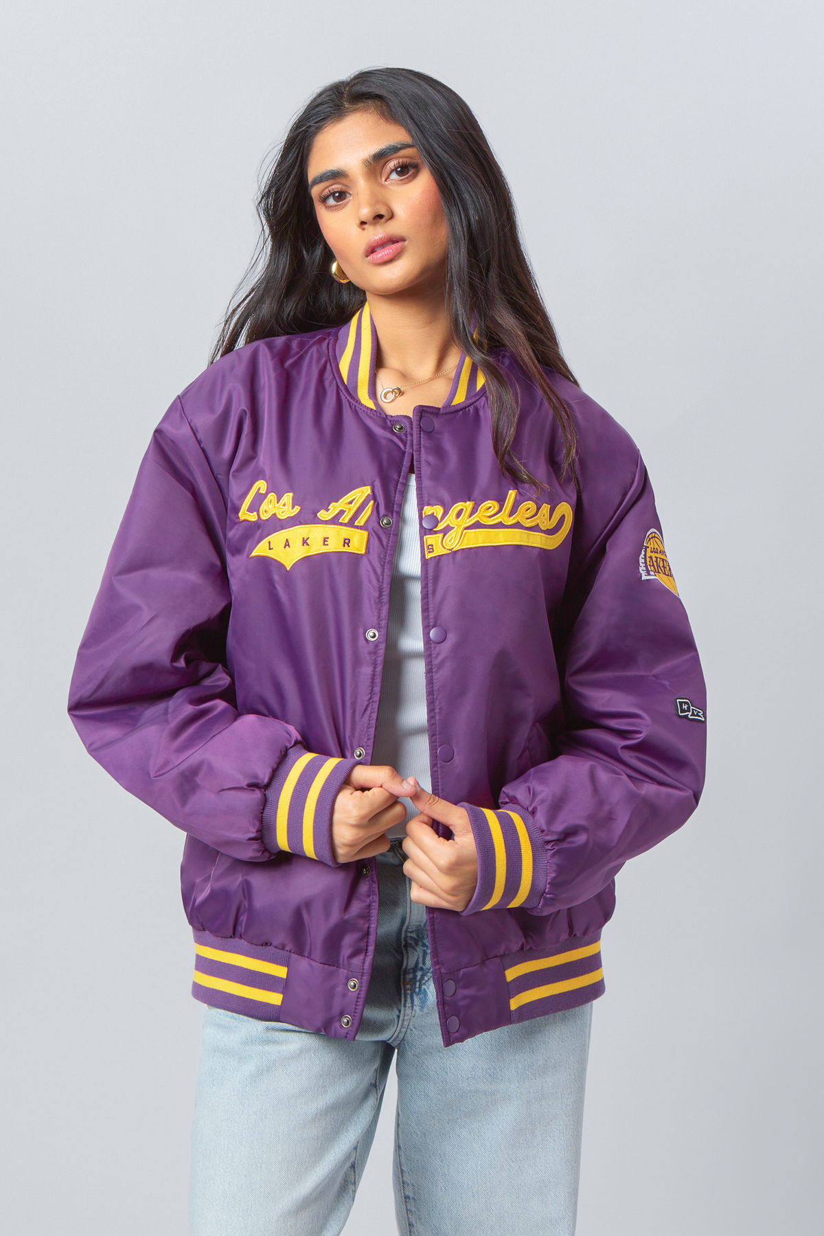 Los Angeles Lakers A-Game Varsity Jacket