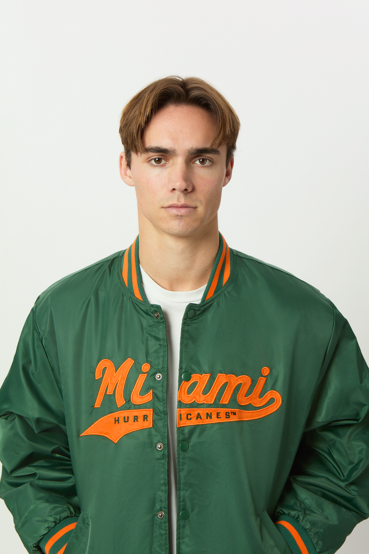 University of Miami A-Game Varsity Jacket