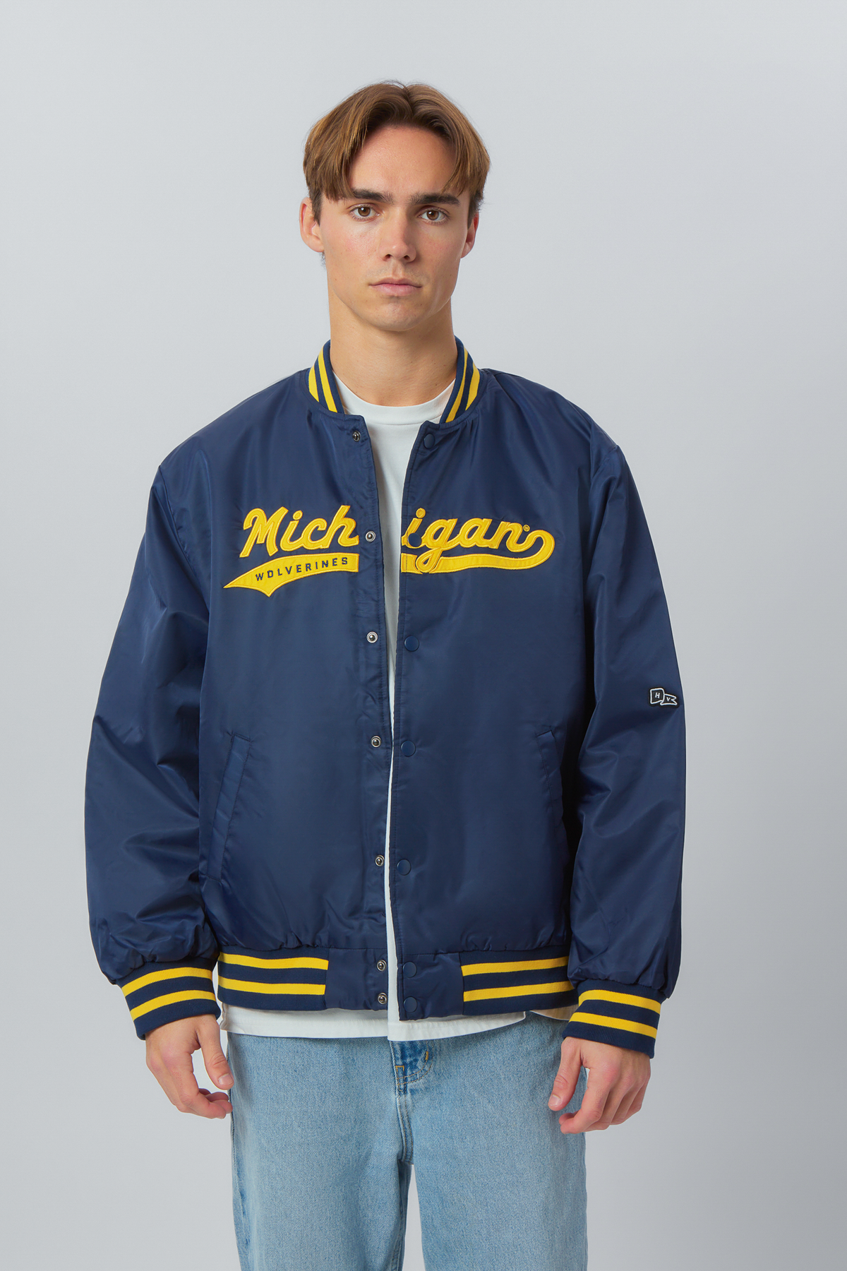 University of Michigan A-Game Varsity Jacket