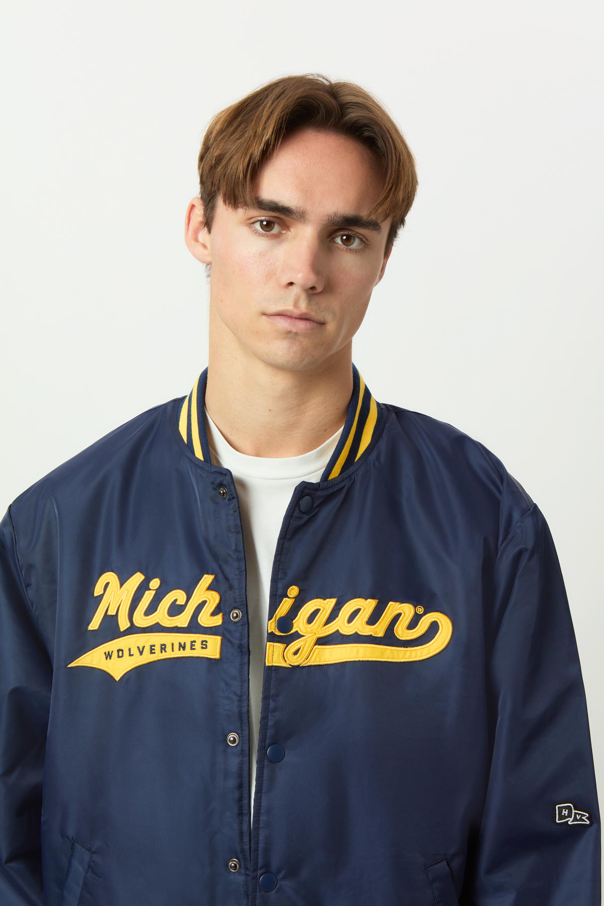 University of Michigan A-Game Varsity Jacket