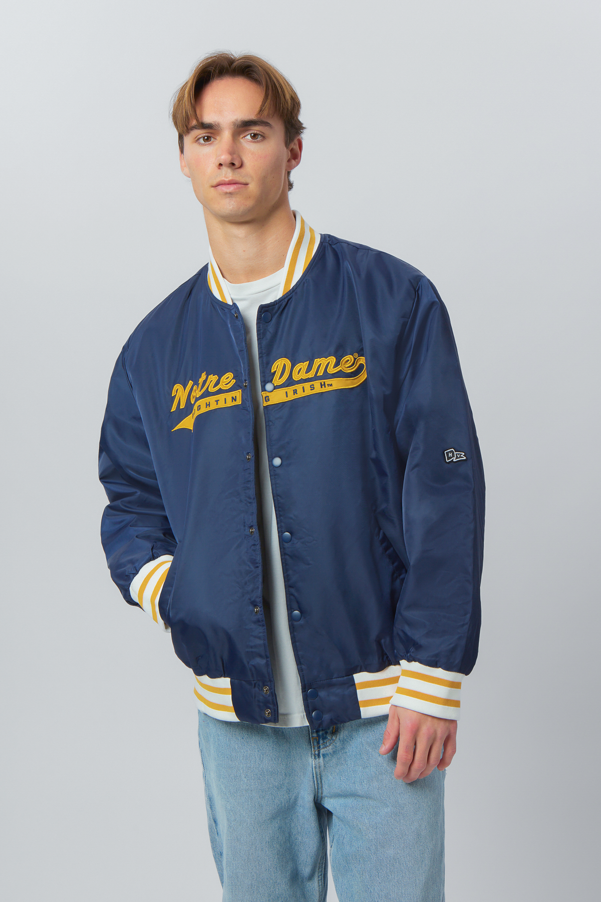 Notre Dame A-Game Varsity Jacket