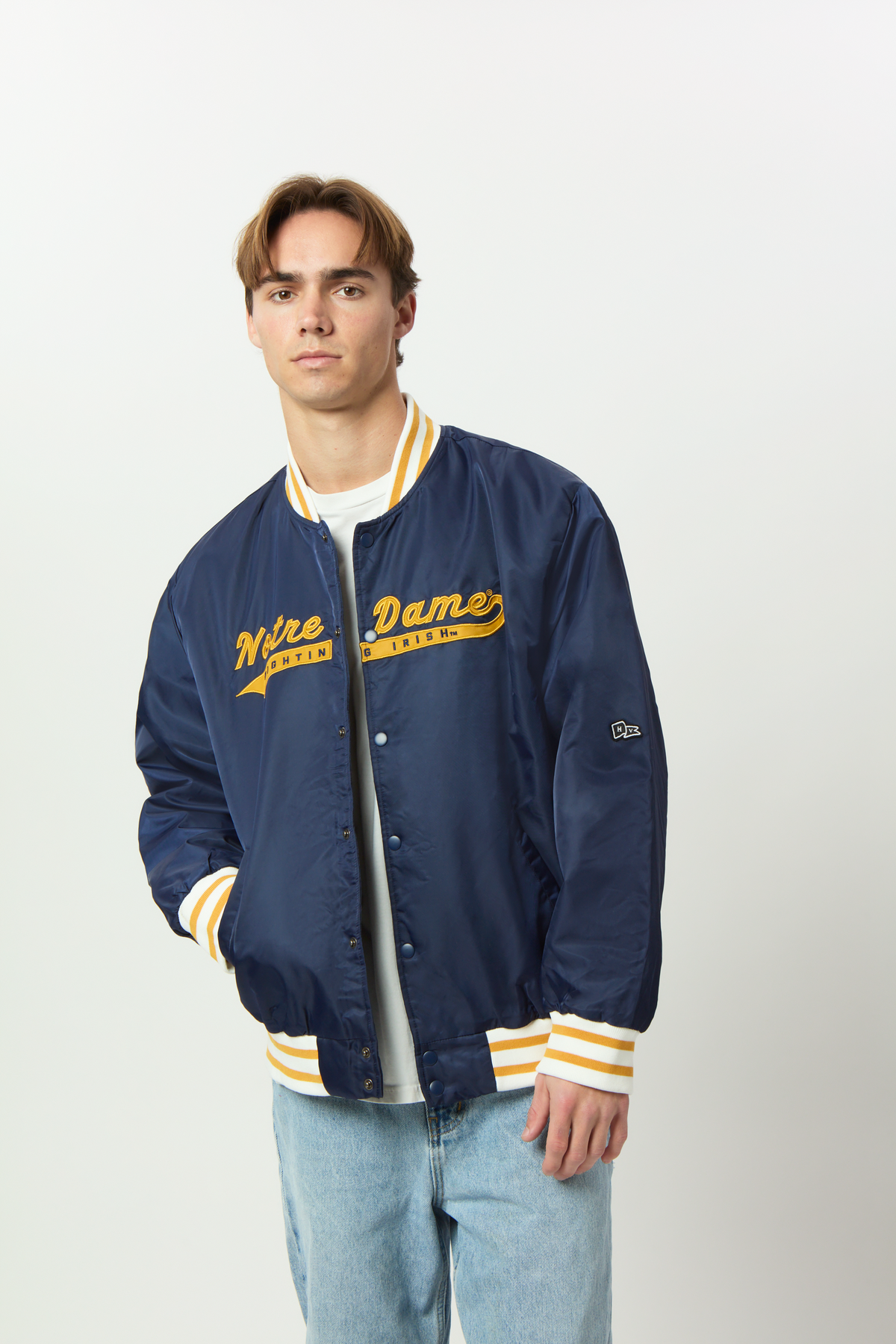 University of Notre Dame A-Game Varsity Jacket