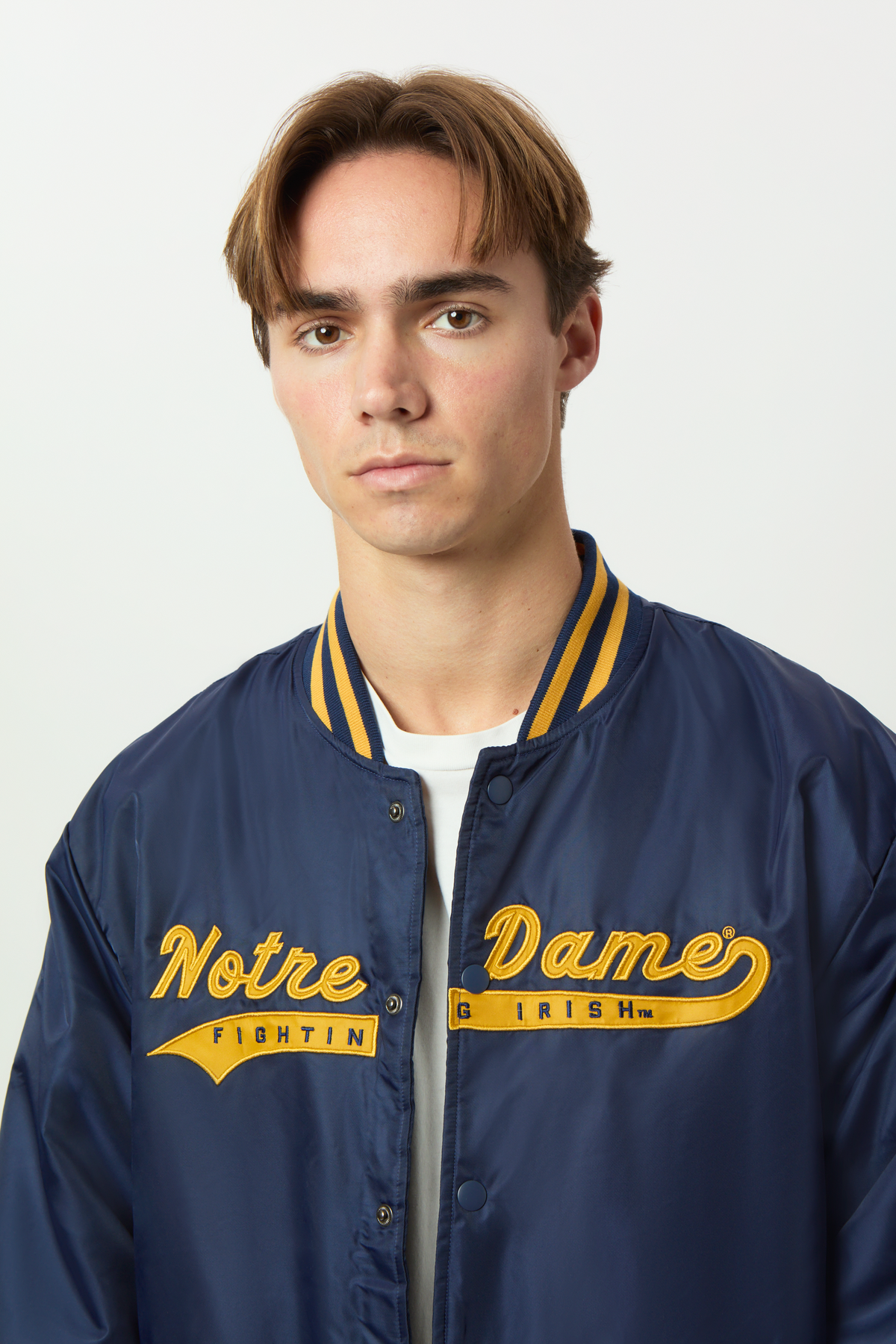 Notre Dame A-Game Varsity Jacket