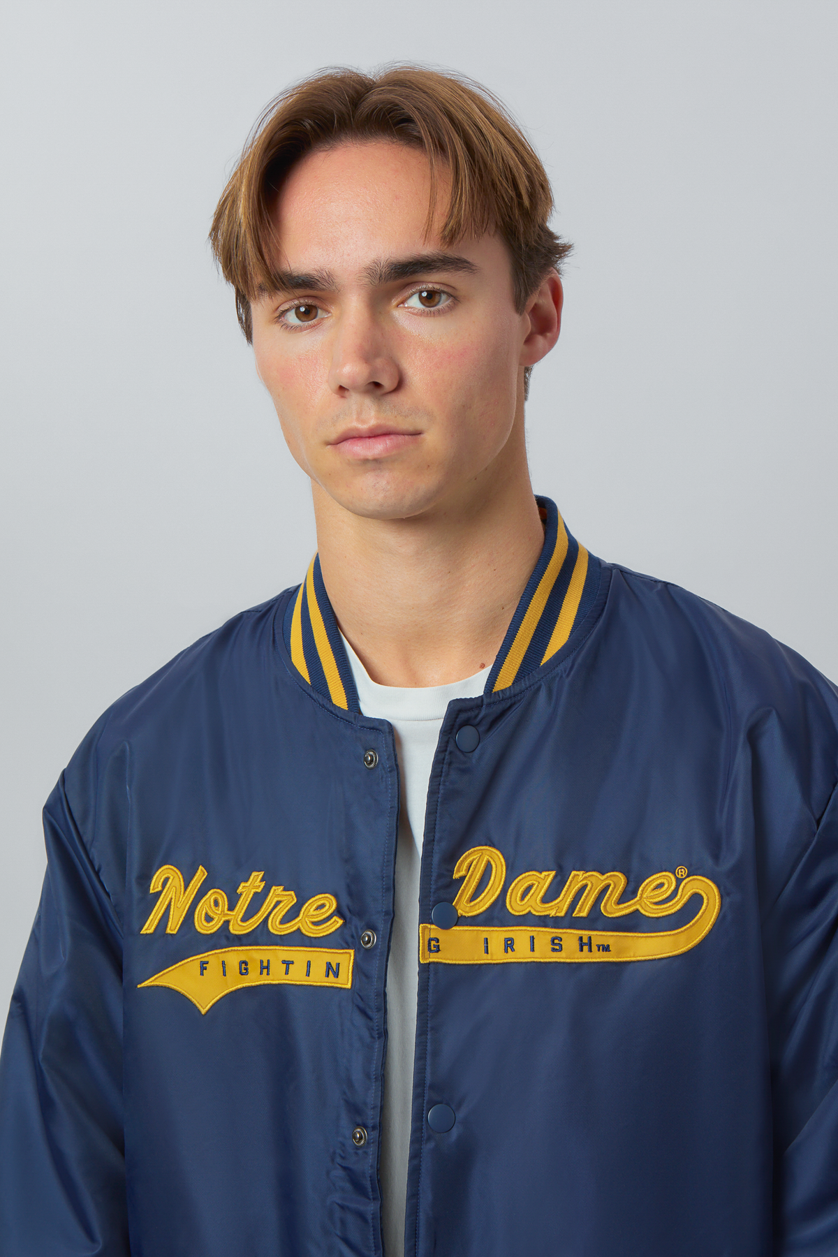 Notre Dame A-Game Varsity Jacket