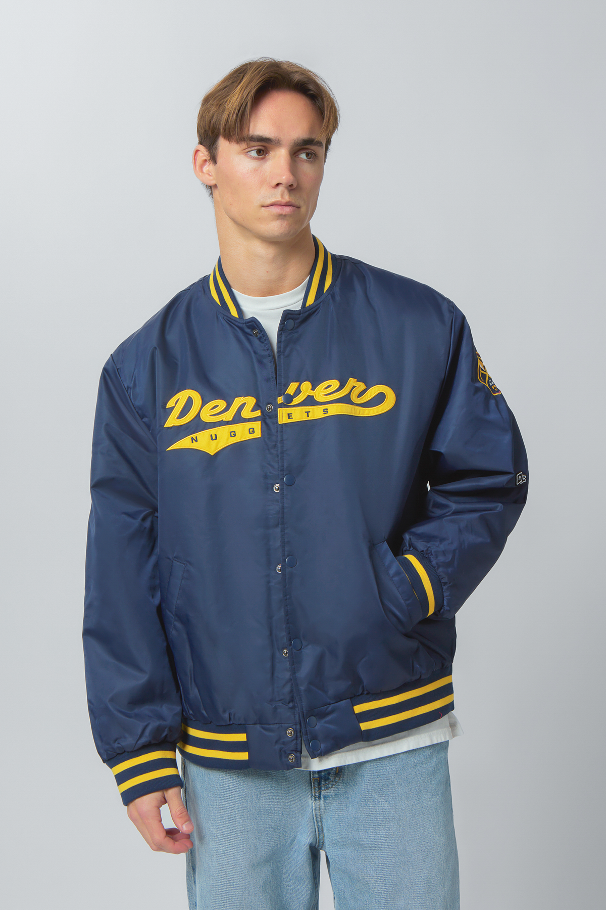 Denver Nuggets A-Game Varsity Jacket