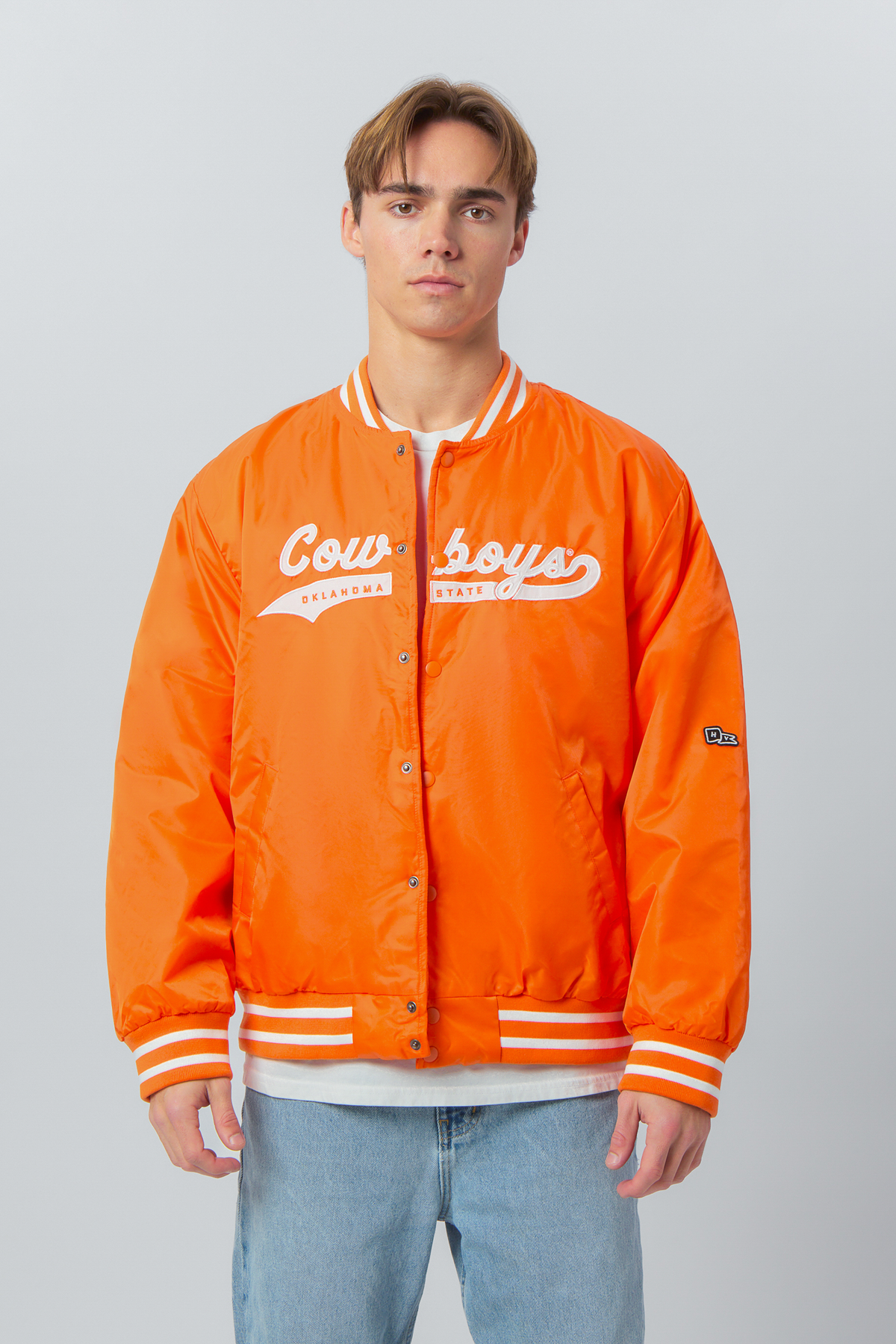 Oklahoma State A-Game Varsity Jacket