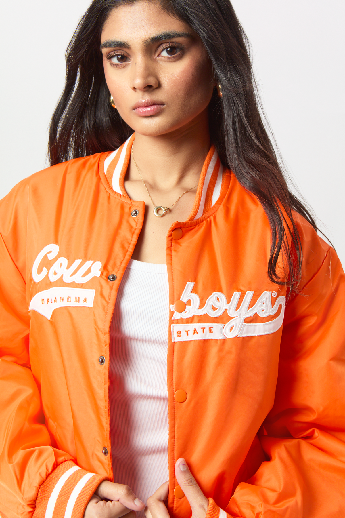 Oklahoma State University A-Game Varsity Jacket