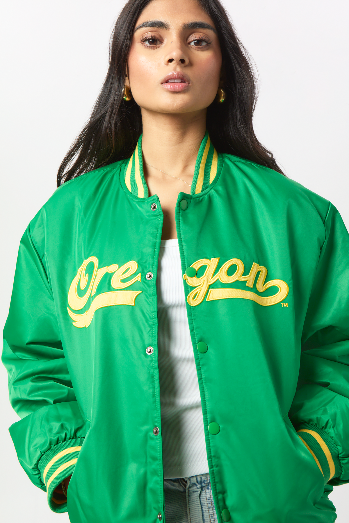 University of Oregon A-Game Varsity Jacket