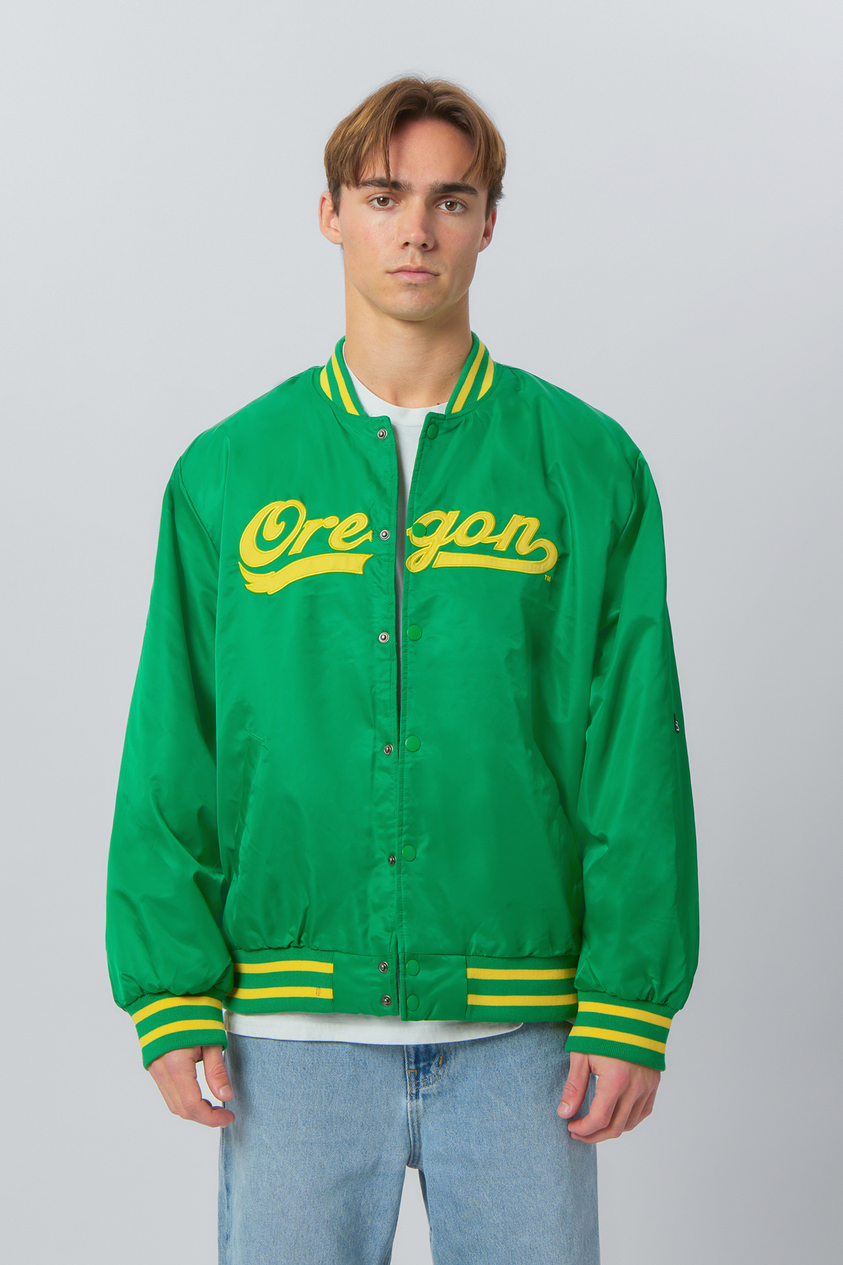 Oregon A-Game Varsity Jacket