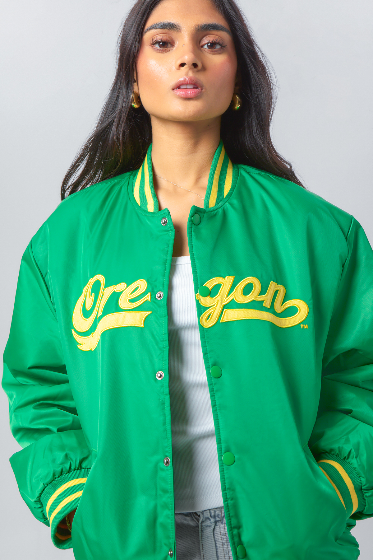 Oregon A-Game Varsity Jacket