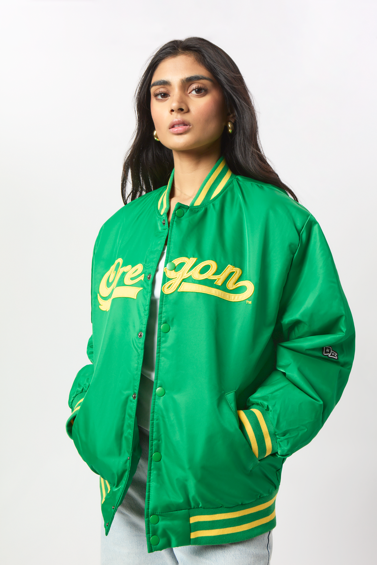 University of Oregon A-Game Varsity Jacket