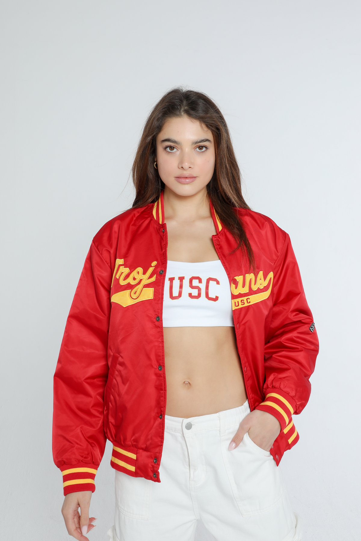 University of Southern California A-Game Varsity Jacket