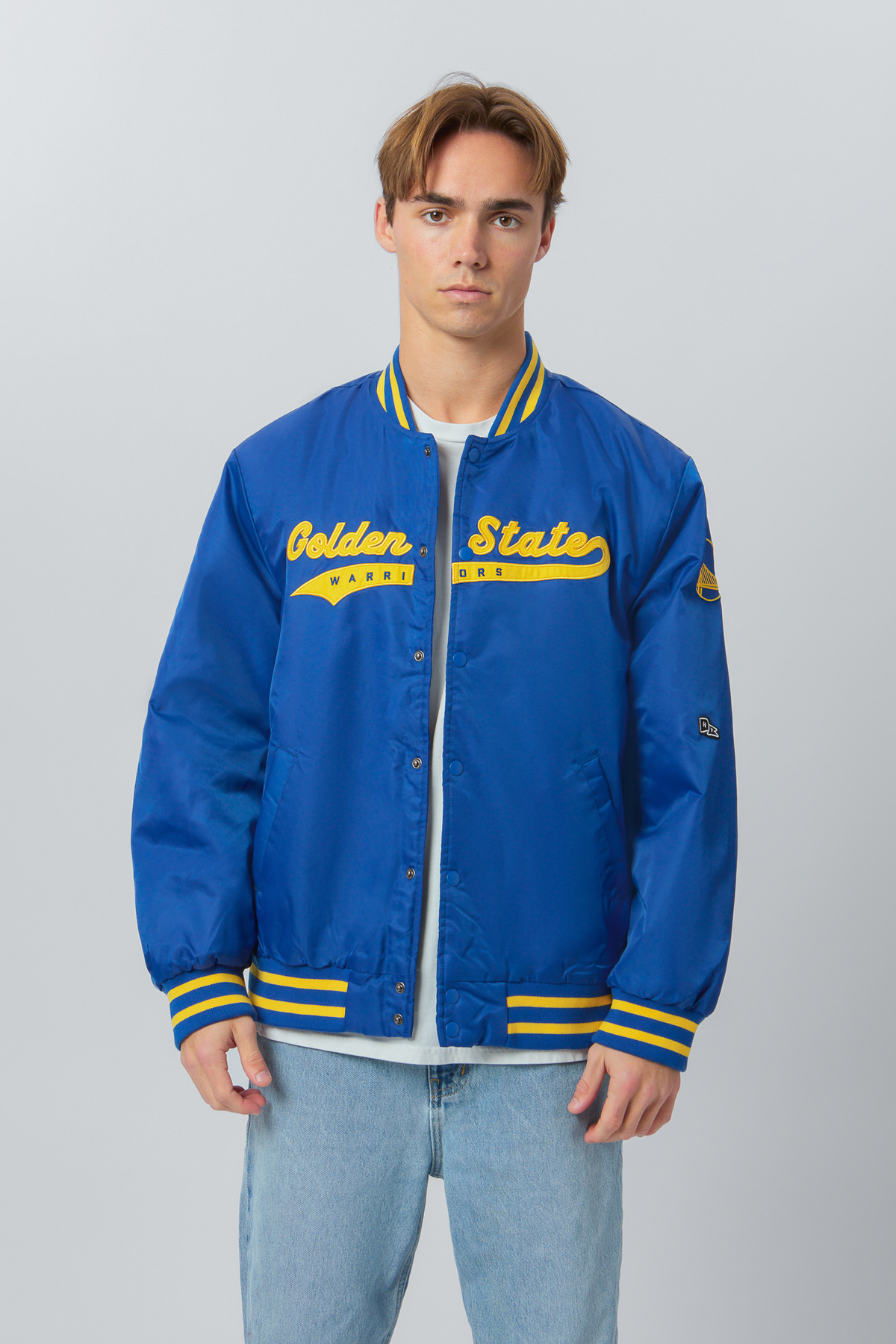 Golden State Warriors A-Game Varsity Jacket