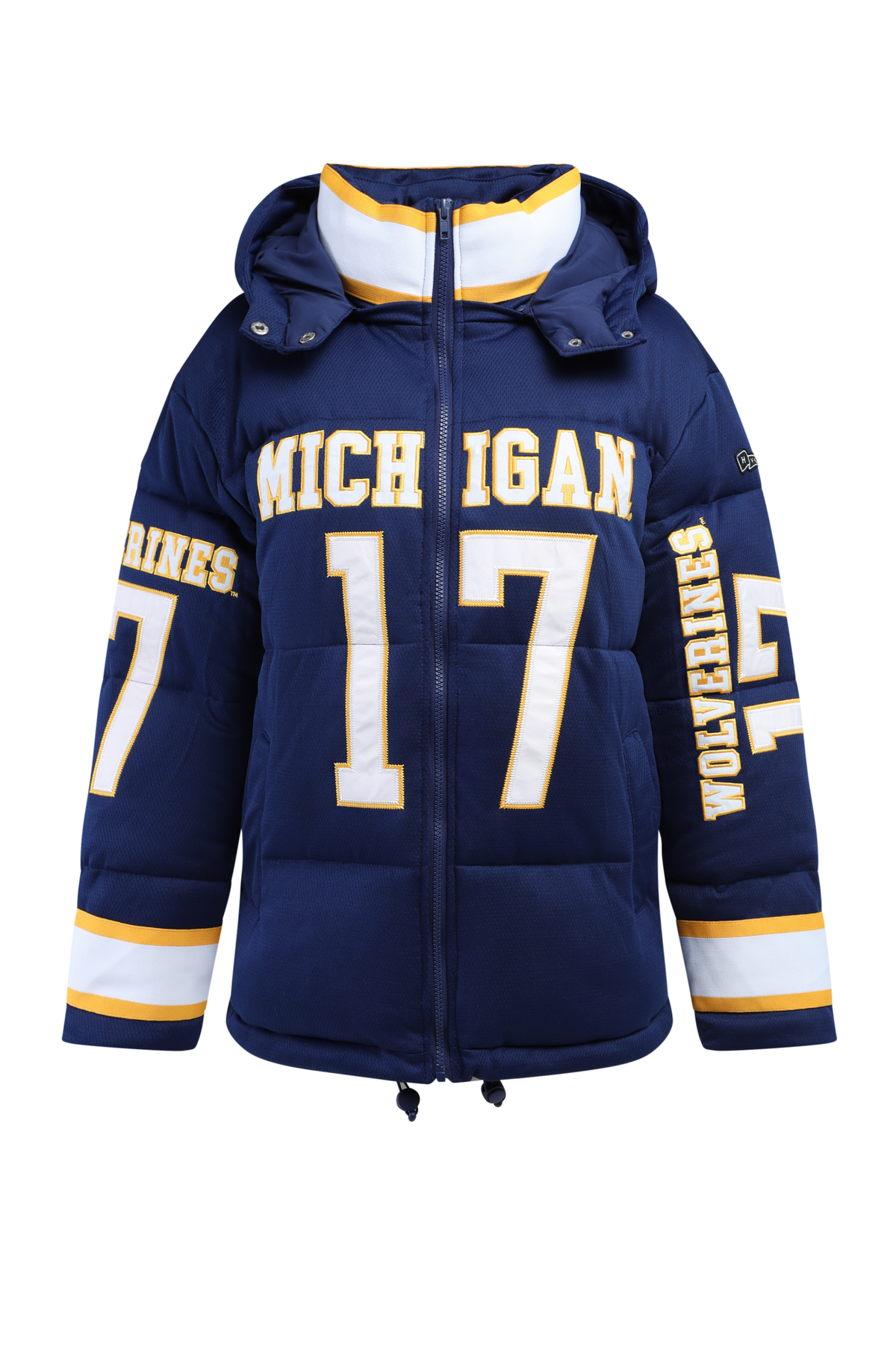 University of Michigan Jersey Puffer Jacket