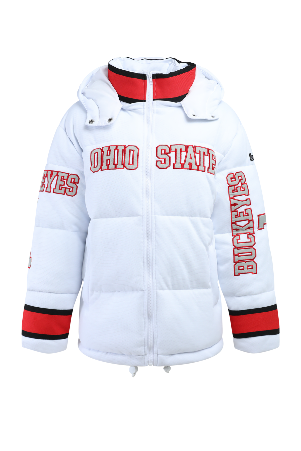 Ohio State University Jersey Puffer Jacket