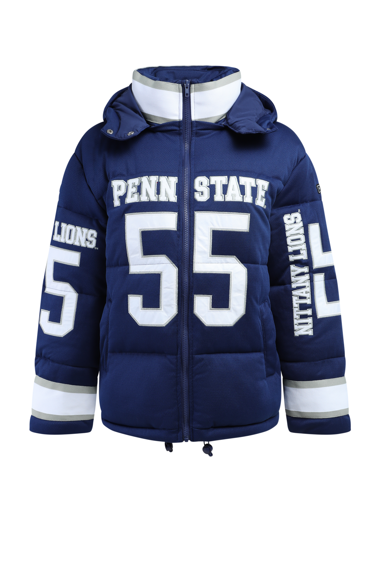 Pennsylvania State University Jersey Puffer Jacket