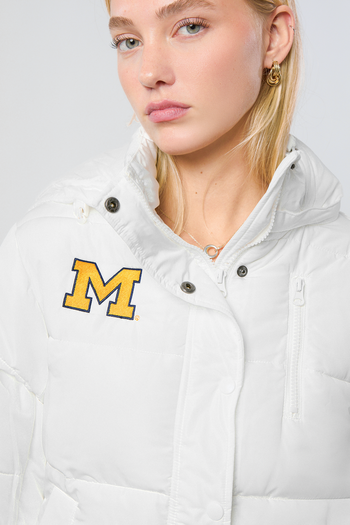 University of Michigan Puffer Jacket