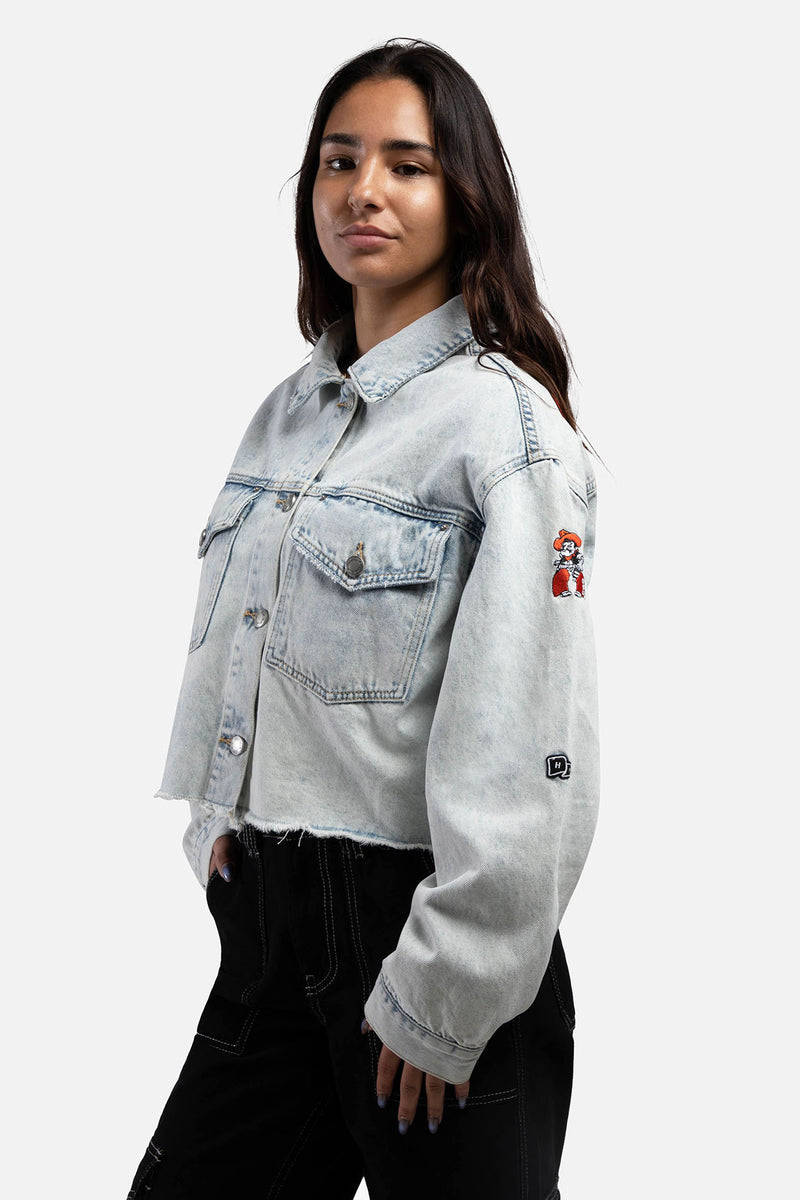 Oklahoma State Jean Jacket X-Large / Denim | Hype and Vice