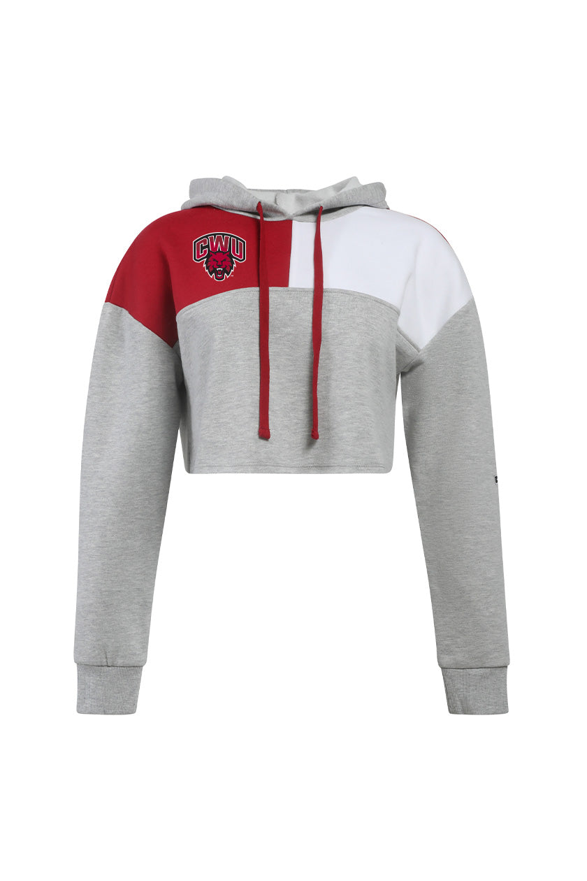 Central Washington University Color Block Hoodie