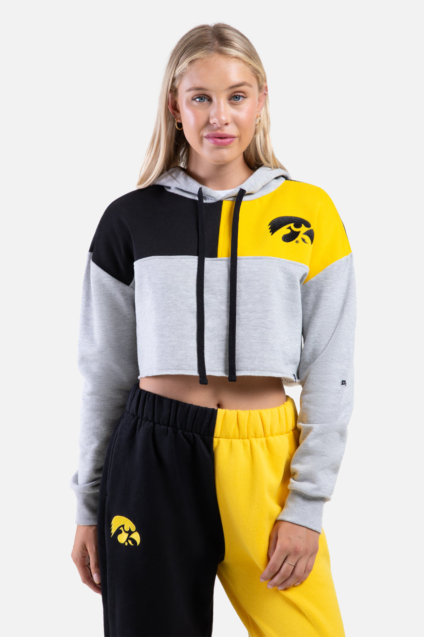 University of Iowa Color Block Hoodie