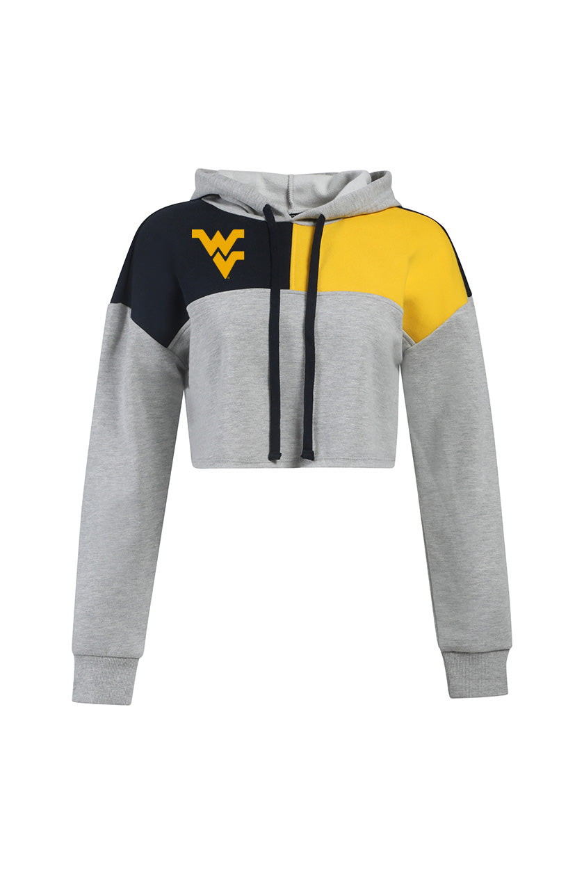 West Virginia University Color Block Hoodie