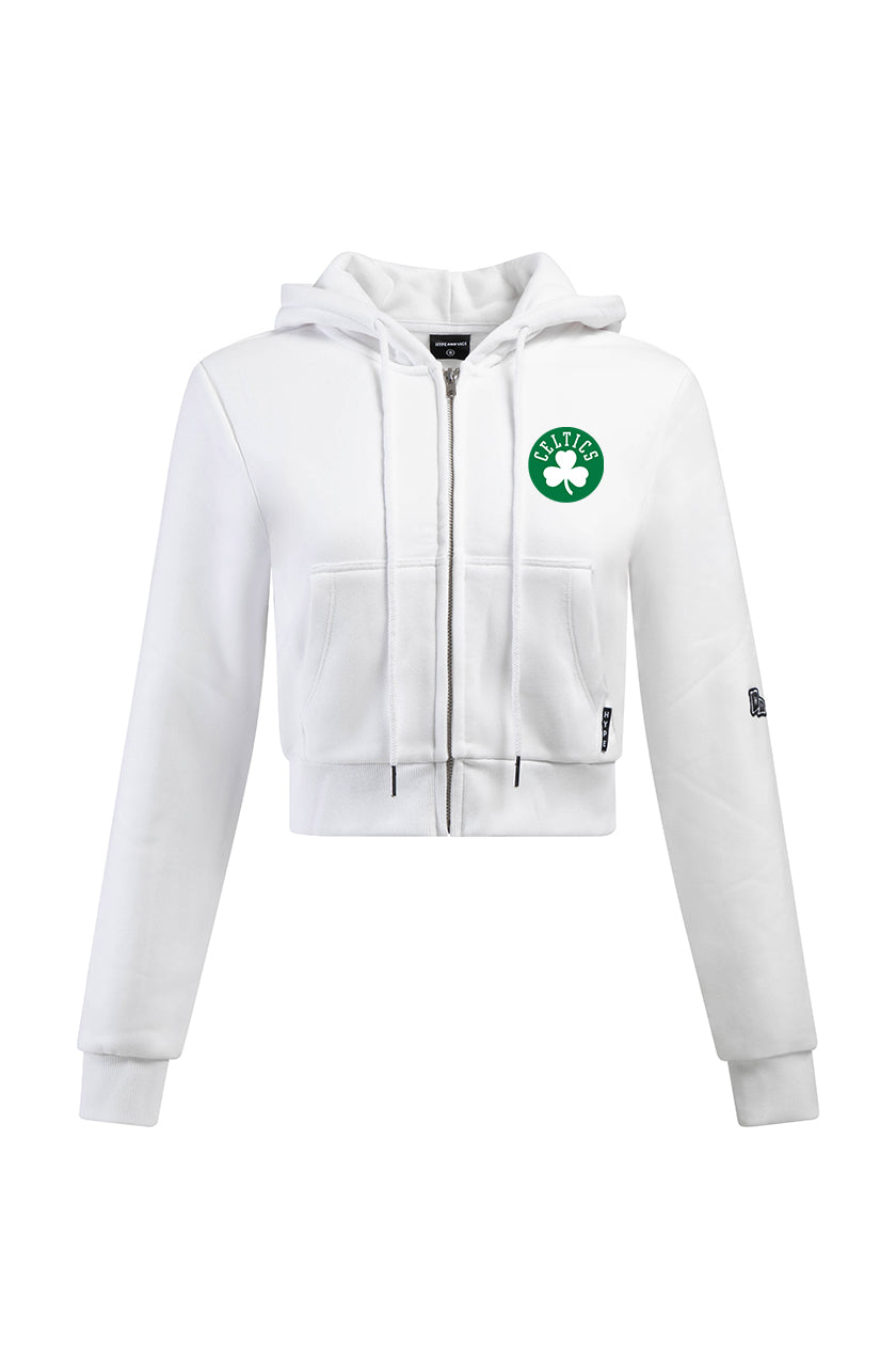 Boston Celtics Mia Zip Sweater