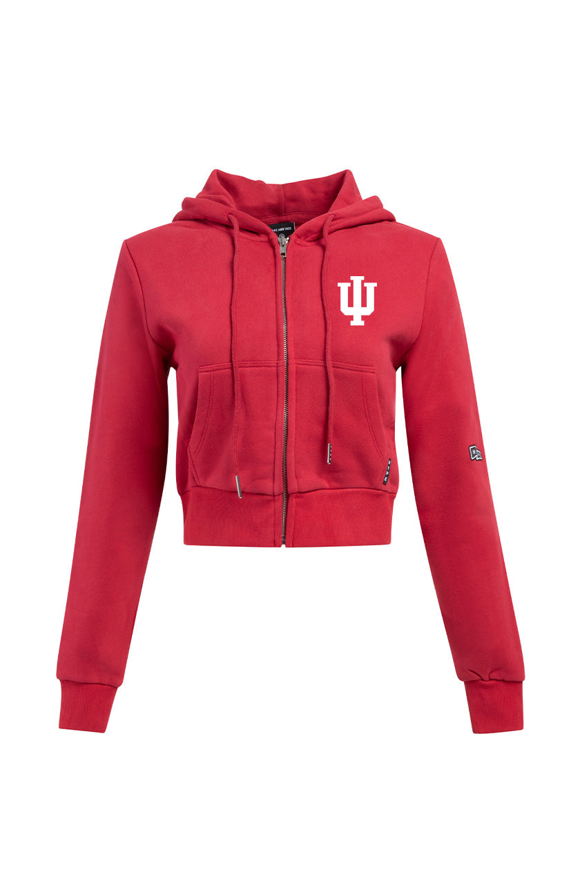 Indiana University Mia Zip Sweater