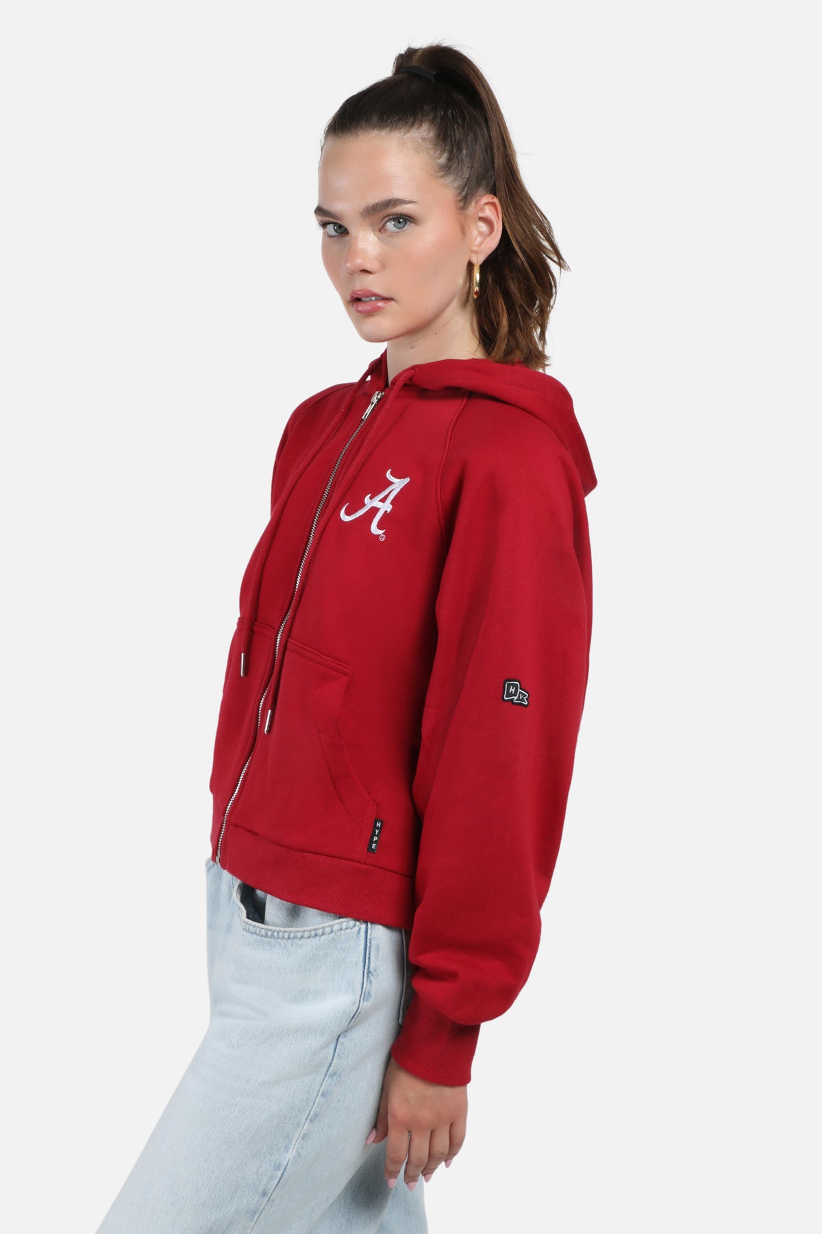 Alabama Raglan Zip-Up