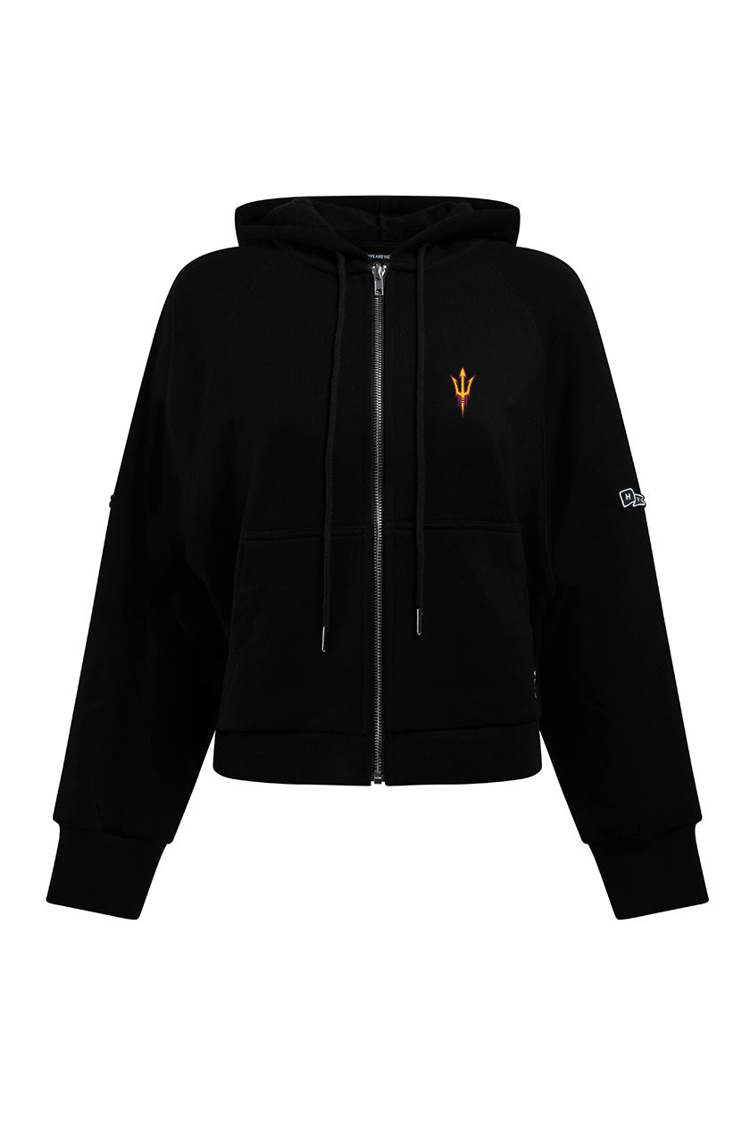 ASU Raglan Zip Up