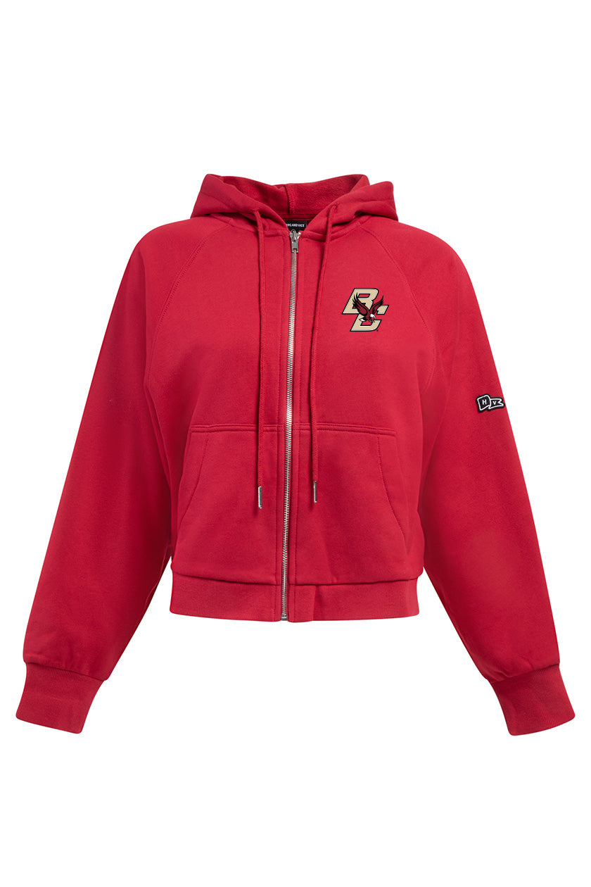 Boston College Raglan Zip-Up