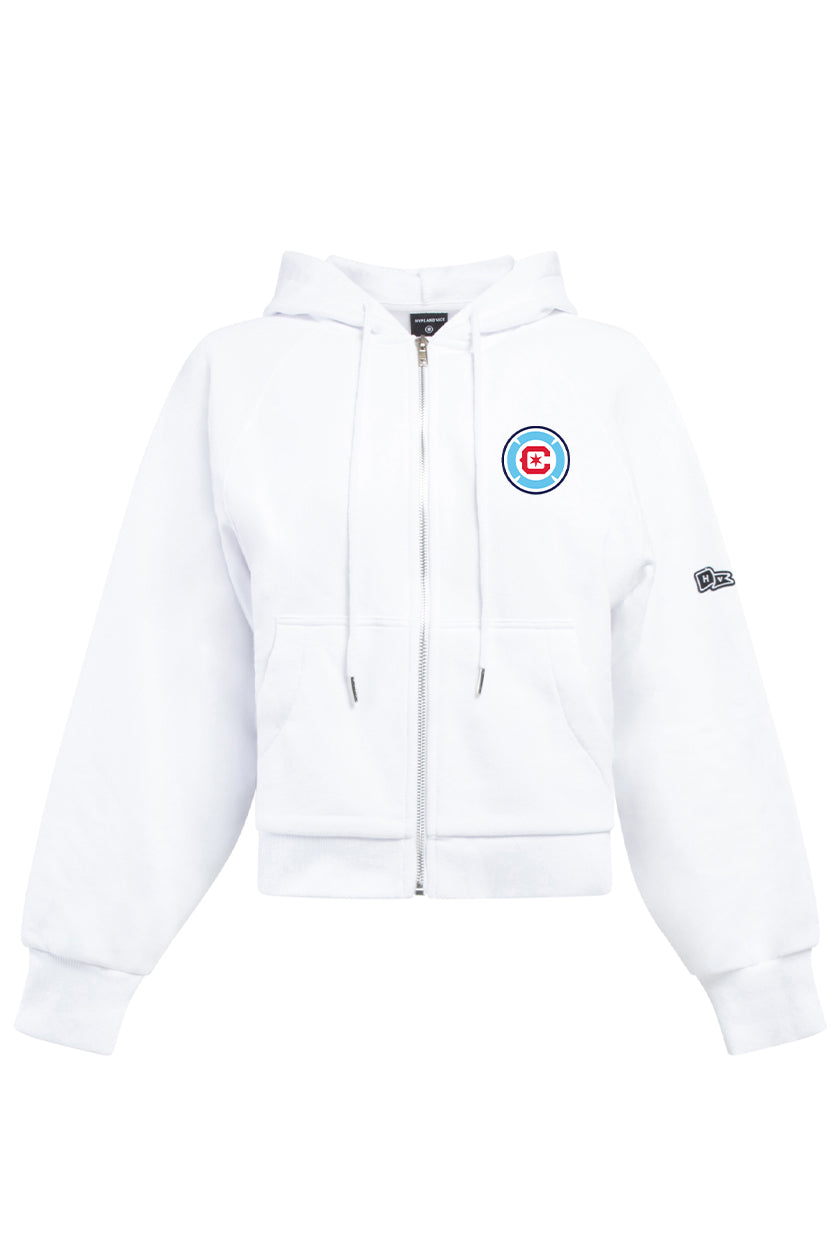 Chicago Fire FC Raglan Zip-Up