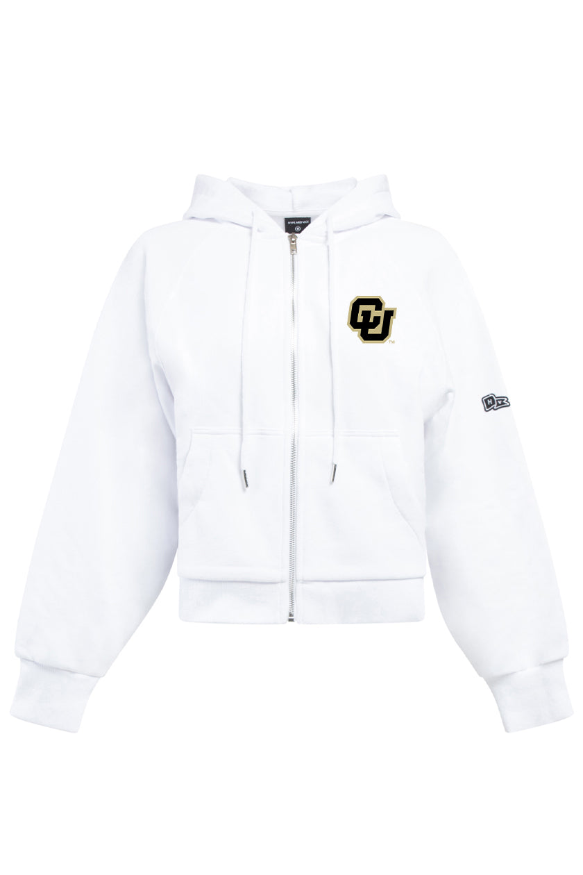 CU Boulder Raglan Zip-Up