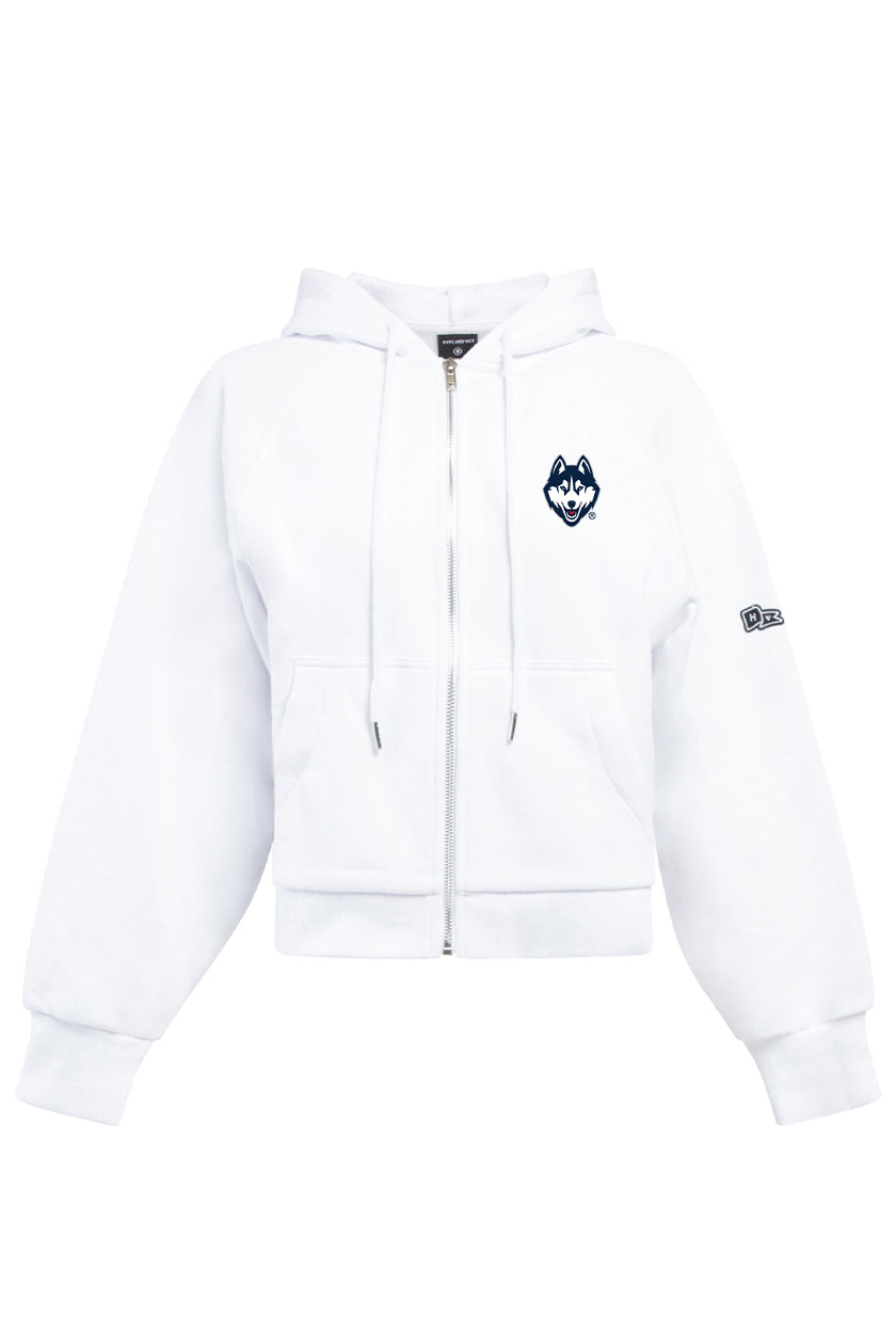 UConn Raglan Zip-Up