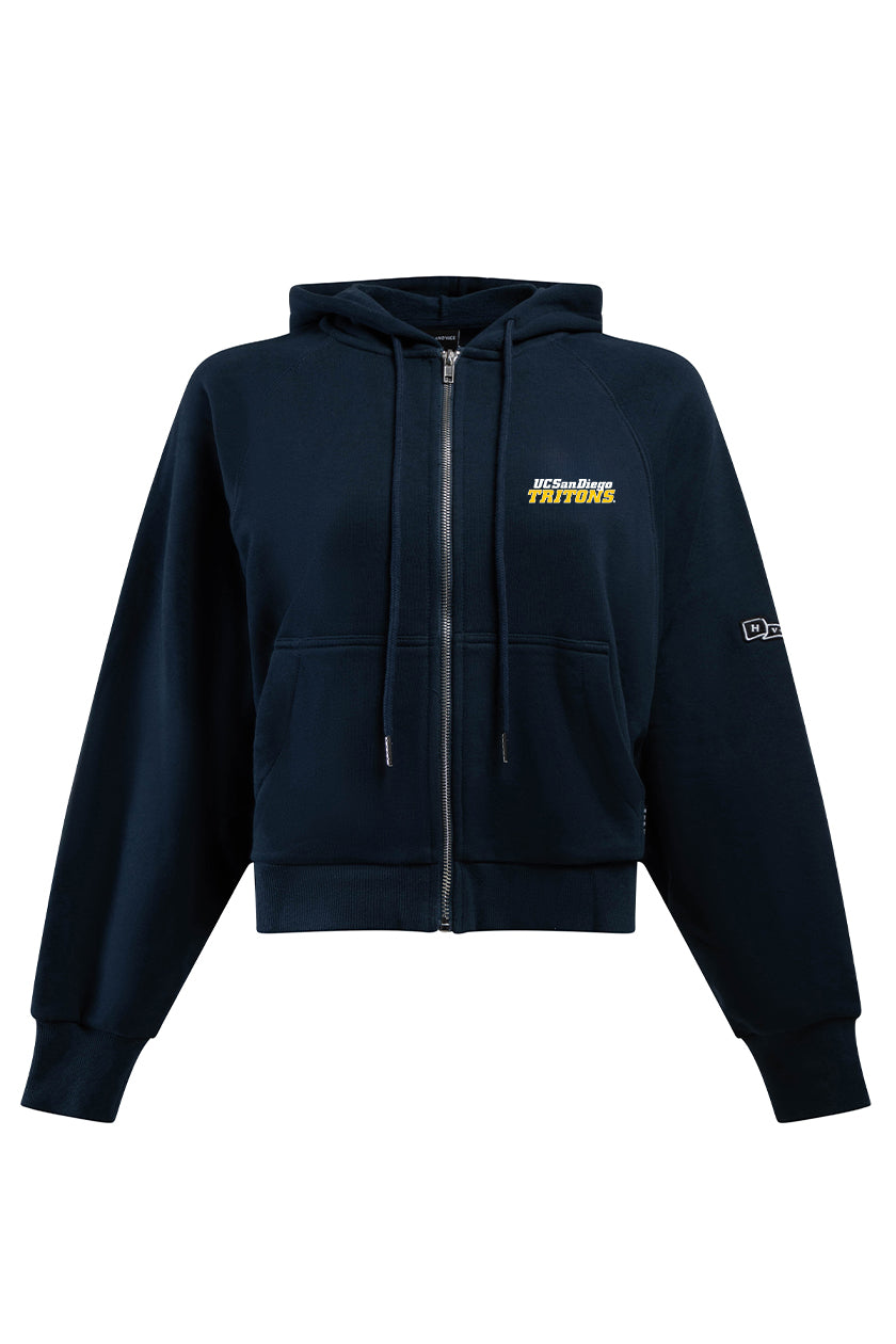 UCSD Raglan Zip-Up