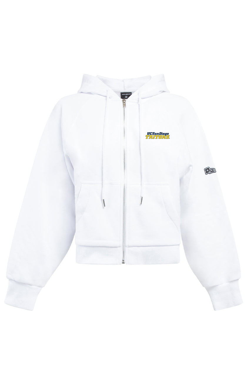 UCSD Raglan Zip-Up