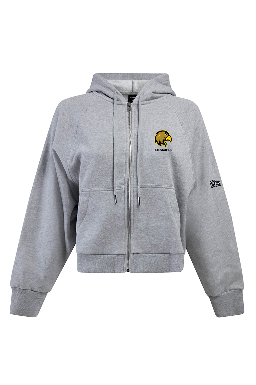 Cal State LA Raglan Zip-Up