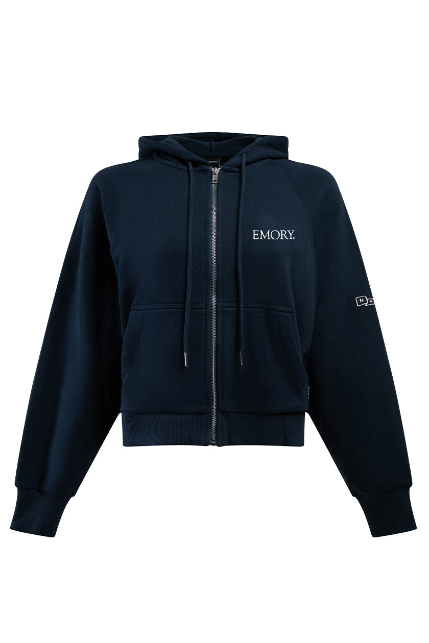 Emory University Raglan Zip-Up