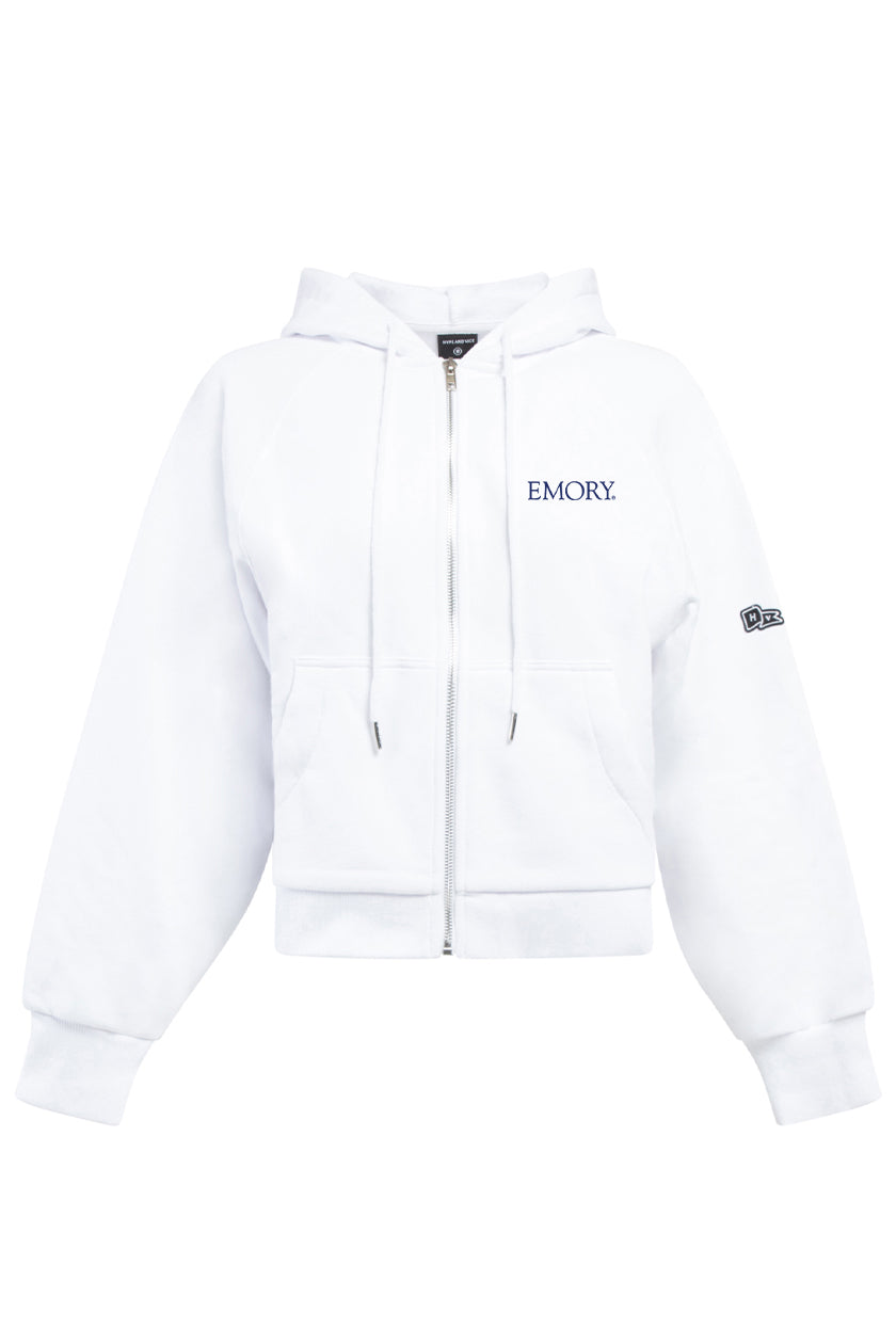 Emory University Raglan Zip-Up