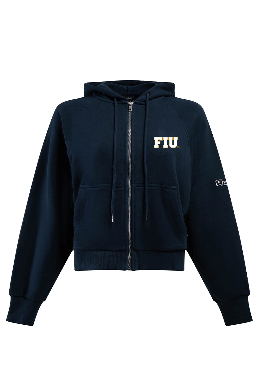 FIU Raglan Zip-Up