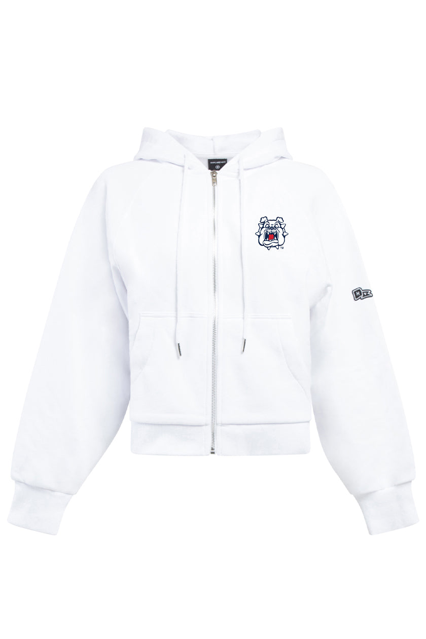 Fresno State Raglan Zip-Up