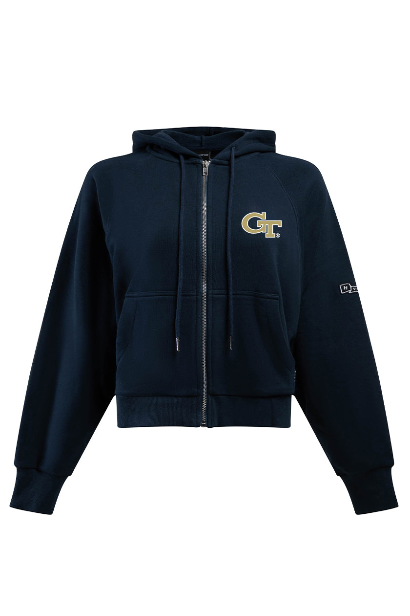 Georgia Tech Raglan Zip-Up