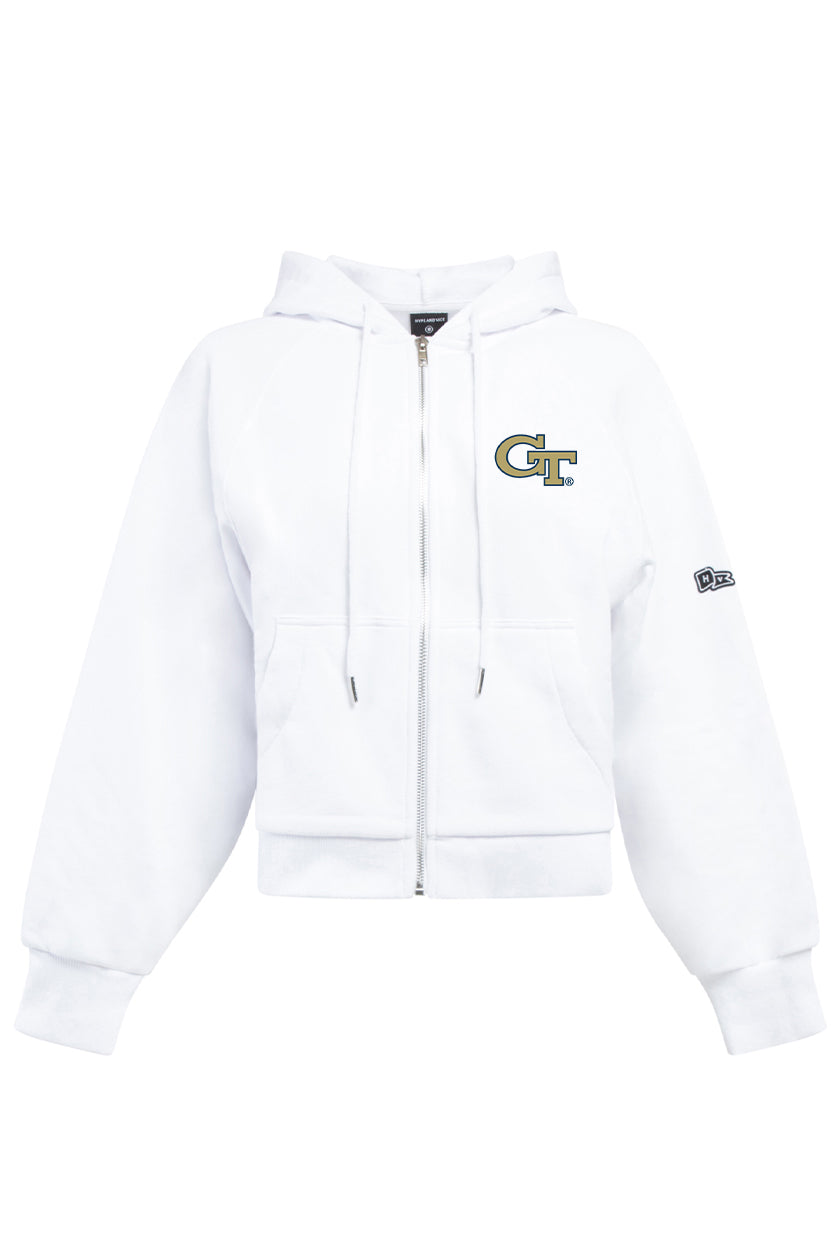 Georgia Tech Raglan Zip-Up